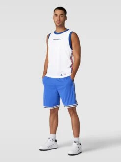 CHAMPION Tanktop Mit Label-Print - Weiß