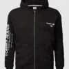 Tommy Jeans Plus PLUS SIZE Sweatjacke Mit Label-Print - Schwarz