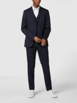 Tiger Of Sweden 2-Knopf-Sakko Mit Fallendem Revers - Blau