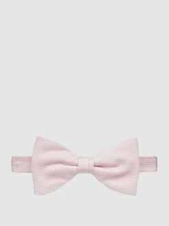 Blick Fliege Aus Reiner Seide - Hellrosa