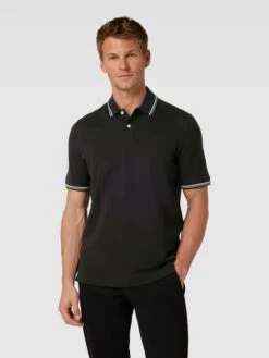 Bugatti Poloshirt Mit Kontrastbesatz - Schwarz -Herrenbekleidung Angebote 8964skhja59kok9h98q52lii8d34sk2e9h64uiih8l55cl269dal6kph9kp56ha68goj0c2i6t1j8dqgago3eohp70ojepj66pgj4dpkcor32e9hc4s32dhg61im8cj5clj30c8