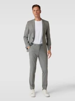 HUGO Anzug Mit Reverskragen Modell 'Arti' - Hellgrau