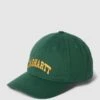 Carhartt Work In Progress Base Cap Mit Label-Stitching - Grün