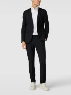 MCNEAL 2-Knopf-Sakko Mit Brustleistentaschen - Schwarz