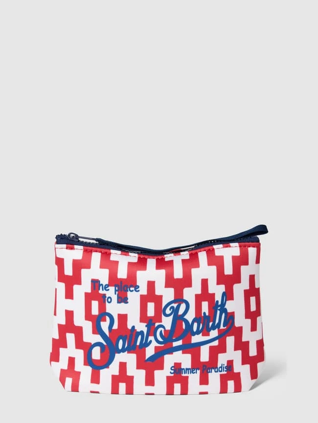 MC2 Saint Barth Kulturtasche Mit Allover-Muster Modell 'ALINE SPONGE' - Rot 3 MC2 Saint Barth Kulturtasche Mit Allover-Muster Modell 'ALINE SPONGE' - Rot – Bild 3