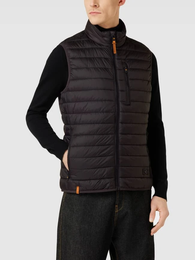 Camel Active Steppweste Mit Stehkragen - Anthrazit 4 Camel Active Steppweste Mit Stehkragen - Anthrazit – Bild 4