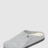 Birkenstock Pantolette Aus Wollfilz Modell 'Zermatt' - Hellgrau