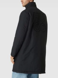 HUGO Mantel Mit Stehkragen Modell 'Mio' - Schwarz -Herrenbekleidung Angebote 8d94sdqd6h25ahhl8964sgi169330c9jah83ei2b9594ici59h1kejid651j4ha36d74gl2k6t0kol1paoo36e32cop34c1g65j34p1k70p3iohmccojiohm60r36dpg75i30do