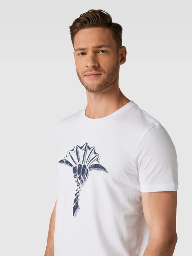 JOOP! Collection T-Shirt Mit Motiv-Print Modell 'Alerio' - Weiß 3 JOOP! Collection T-Shirt Mit Motiv-Print Modell 'Alerio' - Weiß – Bild 3