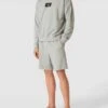 Calvin Klein Underwear Pyjama-Shorts Mit Logo-Stitching - Mittelgrau Meliert
