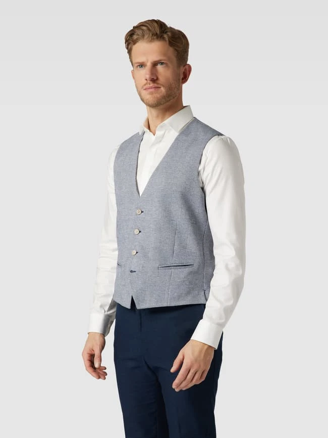 MCNEAL Weste Mit Knopfleiste - Blau 4 MCNEAL Weste Mit Knopfleiste - Blau – Bild 4