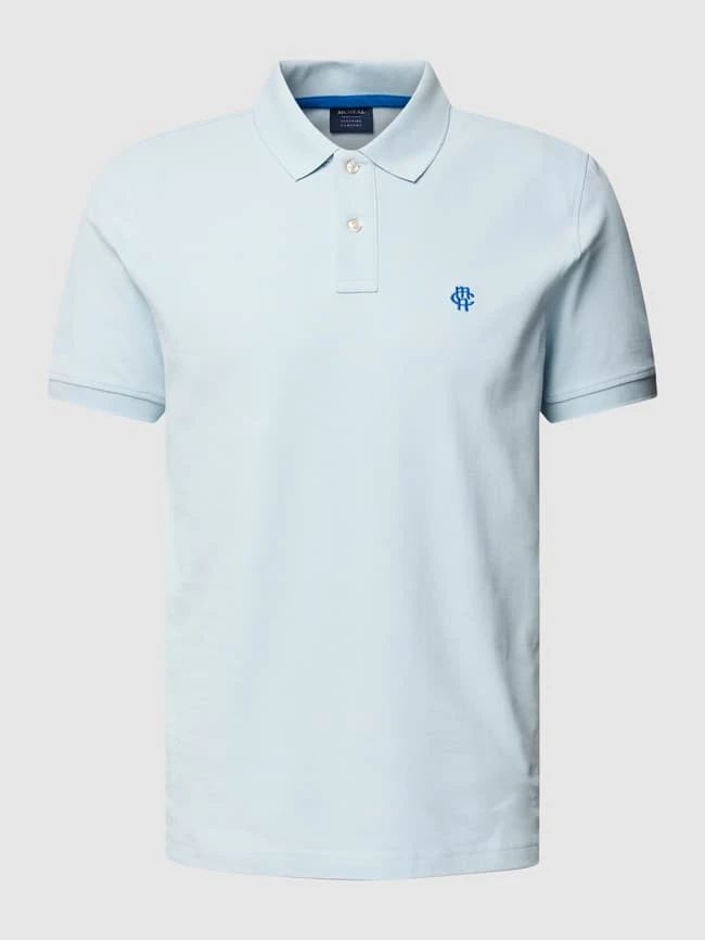 MCNEAL Poloshirt Mit Logo-Stitching - Hellblau 2 MCNEAL Poloshirt Mit Logo-Stitching - Hellblau – Bild 2