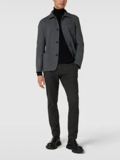 Roy Robson Sakko Mit Eingrifftaschen - Silber