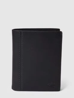 Camel Active Portemonnaie Aus Leder Mit RFID-Blocker - Schwarz