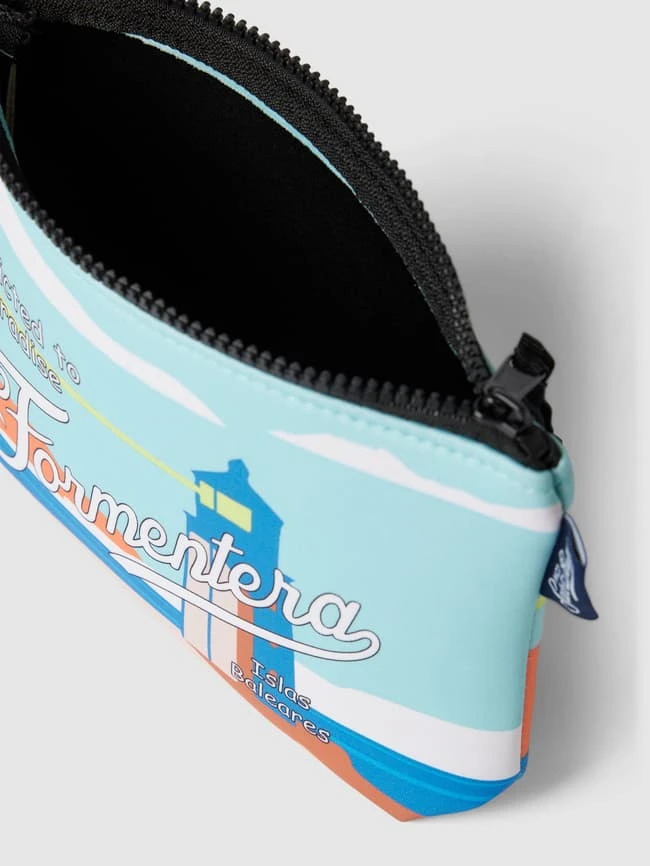 MC2 Saint Barth Kulturtasche Mit Allover-Muster Modell 'ALINE SPONGE' - Aqua Blau 3 MC2 Saint Barth Kulturtasche Mit Allover-Muster Modell 'ALINE SPONGE' - Aqua Blau – Bild 3