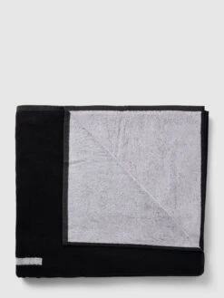Calvin Klein Underwear Handtuch Mit Label-Print - Schwarz