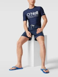 ONeill Slides Mit Label-Applikation - Royalblau
