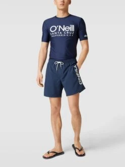 ONeill Slides Mit Label-Applikation - Dunkelblau