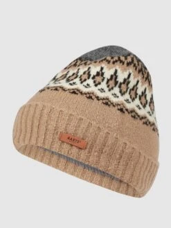 Barts Mütze Mit Norweger-Dessin Modell 'Gregoris' - Taupe