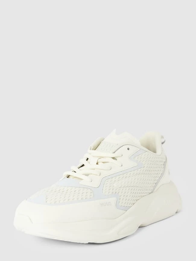 HUGO Sneaker Mit Label-Details Modell 'Leon' - Weiß 1 HUGO Sneaker Mit Label-Details Modell 'Leon' - Weiß
