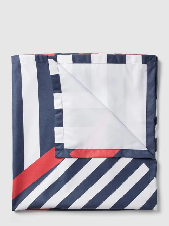 Zeybra Handtuch Mit Allover-Print Modell 'Telo Mare' - Marineblau 1 Zeybra Handtuch Mit Allover-Print Modell 'Telo Mare' - Marineblau