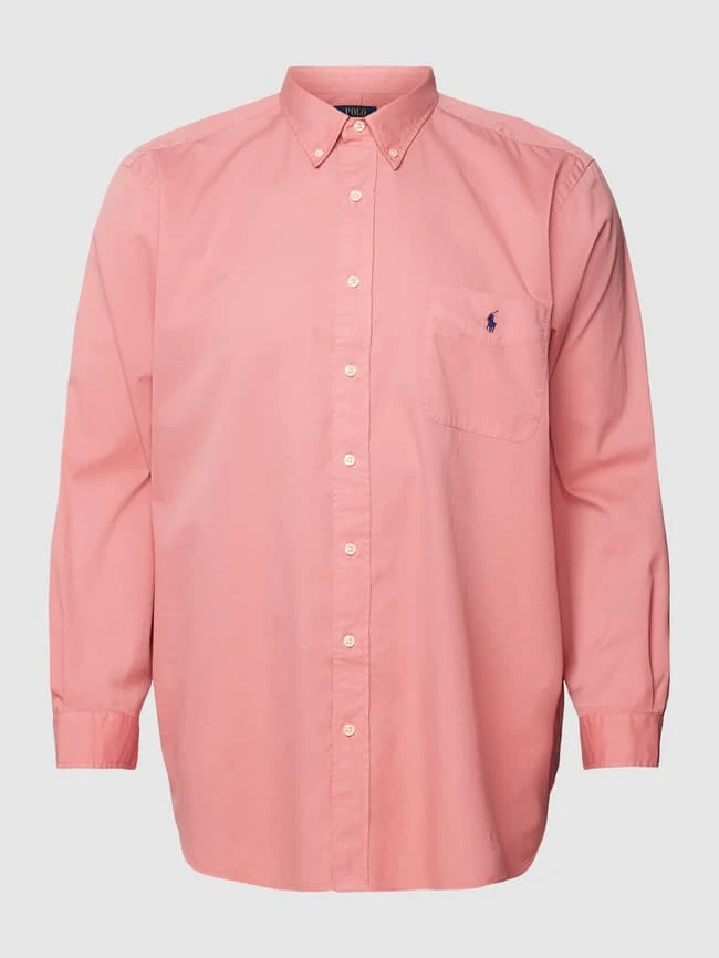 Polo Ralph Lauren Big & Tall PLUS SIZE Freizeithemd Mit Label-Stitching - Hellrot 2 Polo Ralph Lauren Big & Tall PLUS SIZE Freizeithemd Mit Label-Stitching - Hellrot – Bild 2