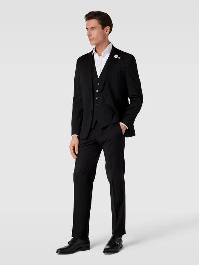 Baldessarini Sakko Mit Label-Detail Modell 'Serano' - Marineblau 1 Baldessarini Sakko Mit Label-Detail Modell 'Serano' - Marineblau