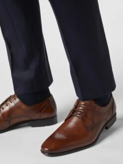 Lloyd Derby Aus Glattleder - Cognac