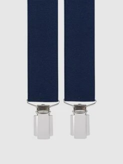 Lindenmann Hosenträger In X-Form - Marineblau