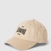 BLS HAFNIA Cap Mit Label-Stitching Modell 'Papi Balboa' - Sand