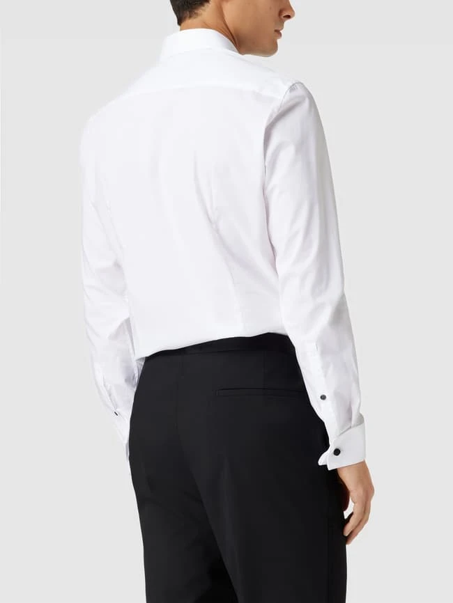 Jake*s Slim Fit Business-Hemd Mit Umschlagmanschetten - Weiß 5 Jake*s Slim Fit Business-Hemd Mit Umschlagmanschetten - Weiß – Bild 5