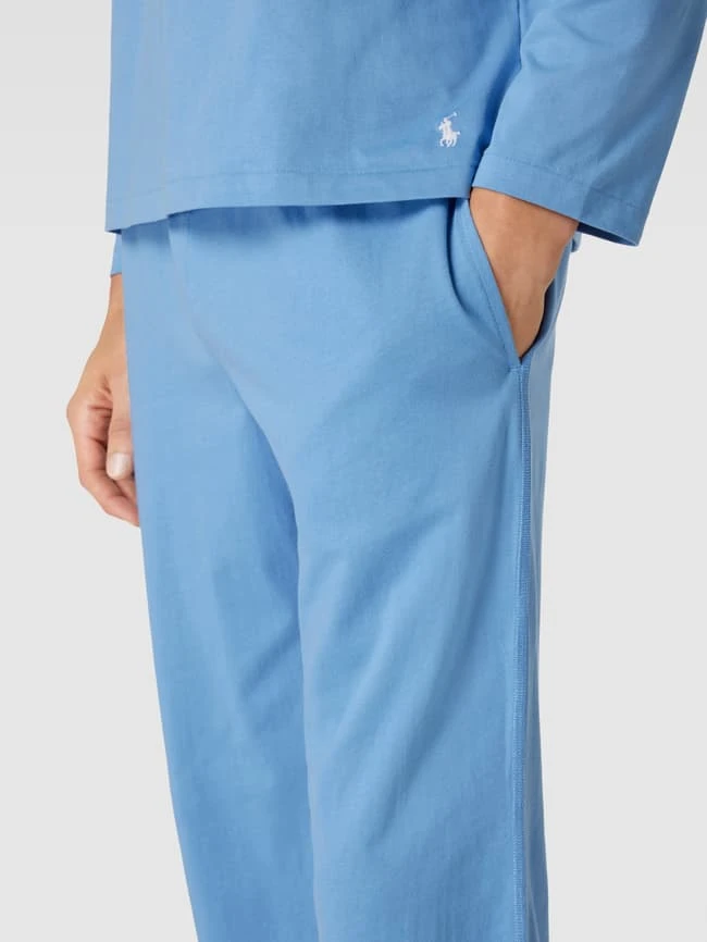Polo Ralph Lauren Underwear Sweatpants Mit Label-Stitching Modell 'LIQUID' - Hellblau 3 Polo Ralph Lauren Underwear Sweatpants Mit Label-Stitching Modell 'LIQUID' - Hellblau – Bild 3