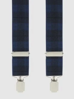 Willen Hosenträger In X-Form - Marineblau