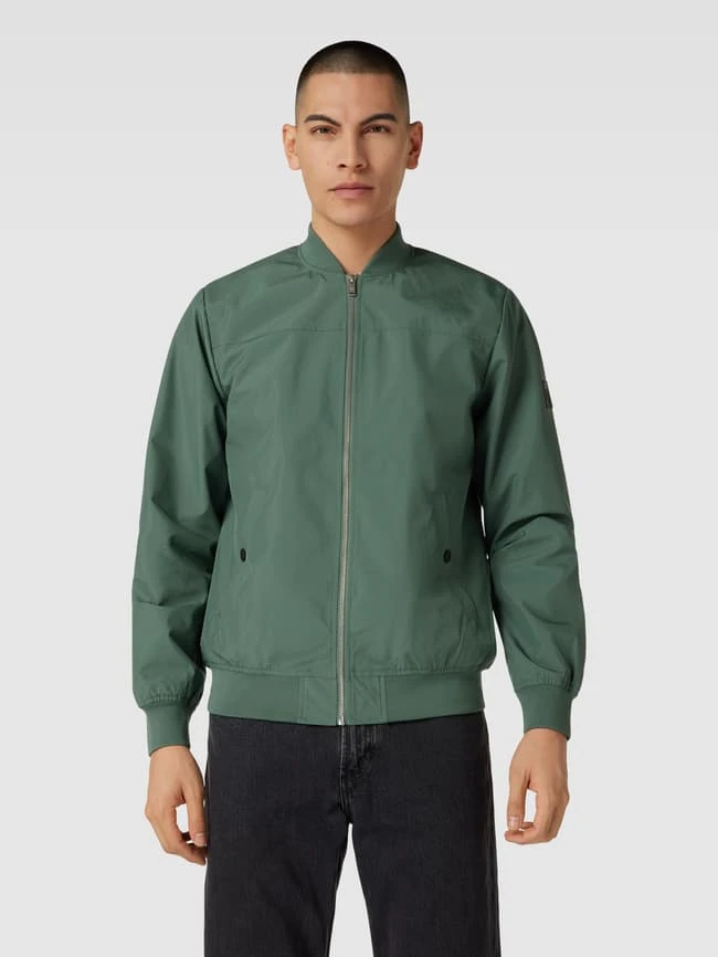 Matinique Bomberjacke Mit Label-Detail Modell 'clay' - Lindgrün 4 Matinique Bomberjacke Mit Label-Detail Modell 'clay' - Lindgrün – Bild 4