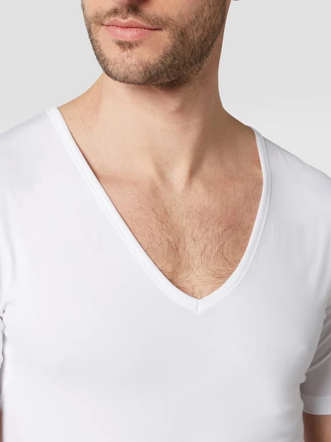 Mey T-Shirt Mit Stretch-Anteil Modell 'Das Drunterhemd' - Weiß 3 Mey T-Shirt Mit Stretch-Anteil Modell 'Das Drunterhemd' - Weiß – Bild 3