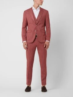 MCNEAL Sakko Mit Pattentaschen Modell 'Marc' - Hellrot