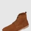 Jack & Jones Boots Aus Veloursleder Modell 'Bruce' - Mittelbraun