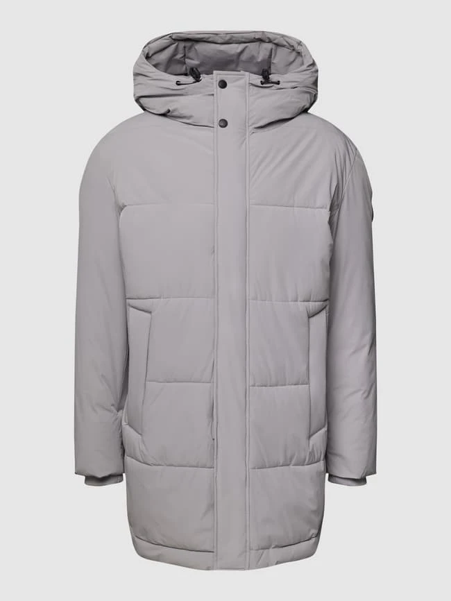 Strellson Steppmantel Mit Label-Patch - Hellgrau 2 Strellson Steppmantel Mit Label-Patch - Hellgrau – Bild 2