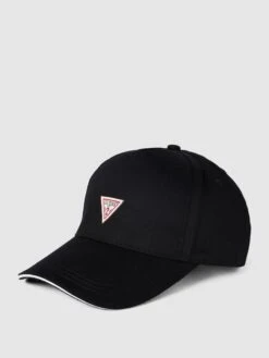 Guess Cap Mit Label-Patch - Schwarz