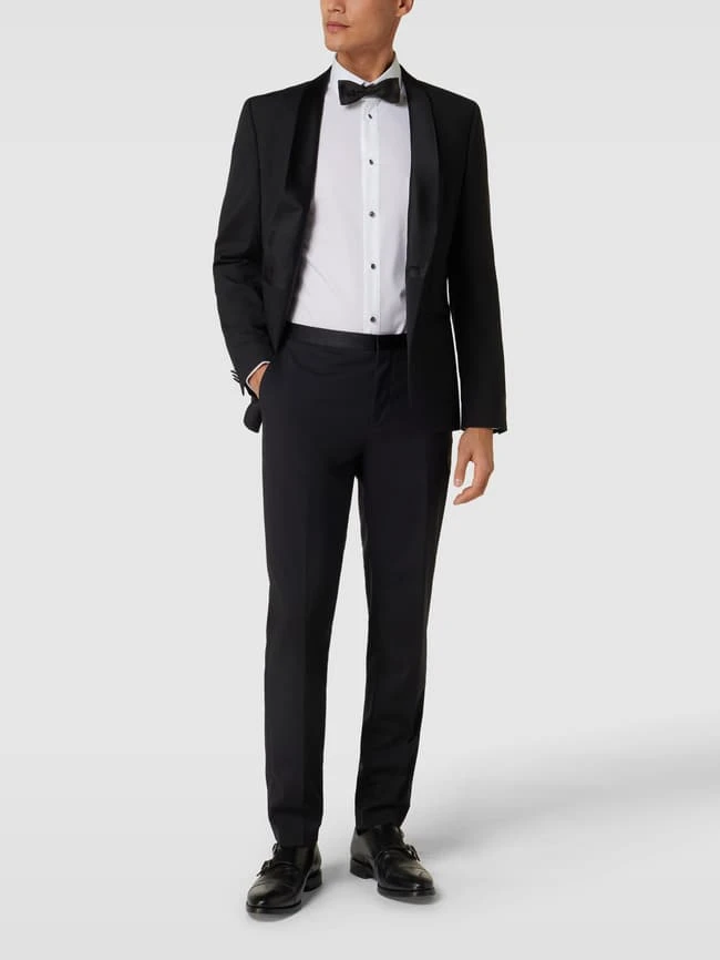 Jake*s Slim Fit Business-Hemd Mit Umschlagmanschetten - Weiß 1 Jake*s Slim Fit Business-Hemd Mit Umschlagmanschetten - Weiß