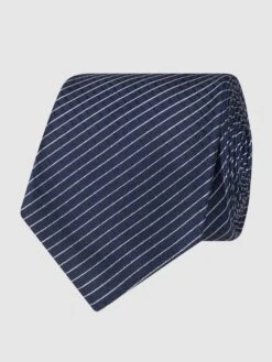 CK Calvin Klein Krawatte Aus Seide (6,5 Cm) - Marineblau