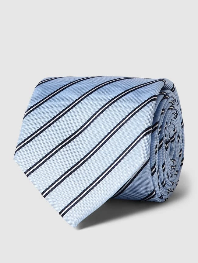 Monti Krawatte Aus Reiner Seide (7 Cm) - Bleu 2 Monti Krawatte Aus Reiner Seide (7 Cm) - Bleu – Bild 2