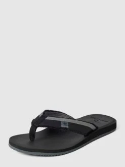 Rip Curl Zehentrenner Mit Strukturierter Sohle Modell 'REACTOR' - Schwarz