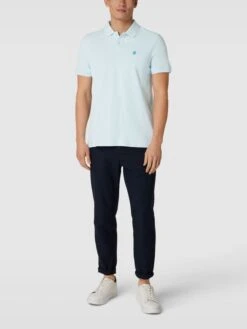 MCNEAL Poloshirt Mit Logo-Stitching - Hellblau