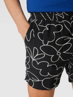 Redefined Rebel Shorts Mit Allover-Muster Modell 'Howard' - Schwarz -Herrenbekleidung Angebote 94pksh2ka995akhpad34agpha9258i2d60r56cifa5a3eli895akohal8l24gjag9tak8j9h90qk4e9i88o30p9m75ijiohn6csjgchkc9h3go9l65hm4pb2ckp62cb66sq3ap0