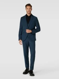 Cinque 2-Knopf-Sakko Mit Brustleistentasche Modell 'Monopoli' - Petrol