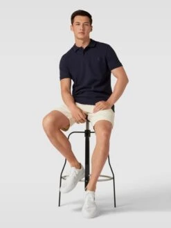 Blauer USA Sneaker Mit Label-Print Modell 'BLAIR' - Weiß