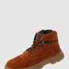 Bugatti Boots Aus Veloursleder - Cognac