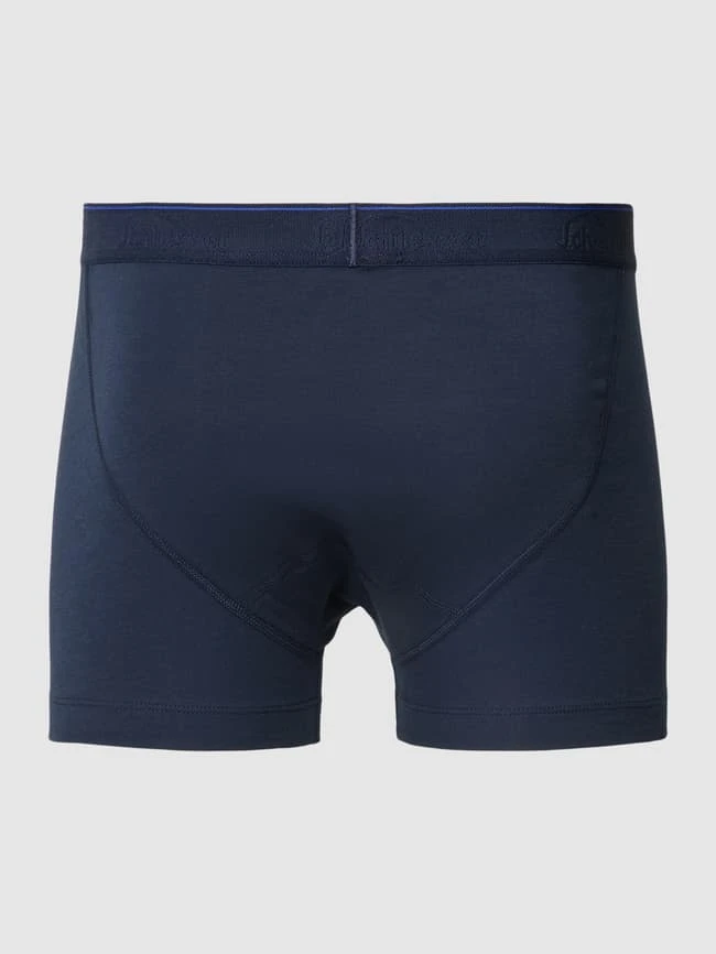 Schiesser Trunks Mit Label-Detail Modell 'REVIVAL' - Dunkelblau 3 Schiesser Trunks Mit Label-Detail Modell 'REVIVAL' - Dunkelblau – Bild 3