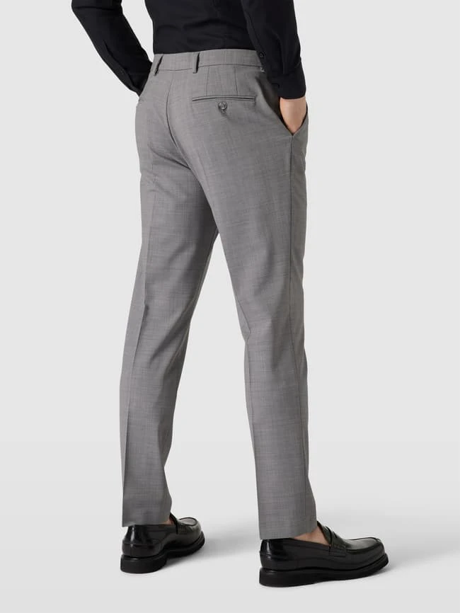 Selected Homme Anzughose Mit Feinem Muster - Hellgrau 5 Selected Homme Anzughose Mit Feinem Muster - Hellgrau – Bild 5